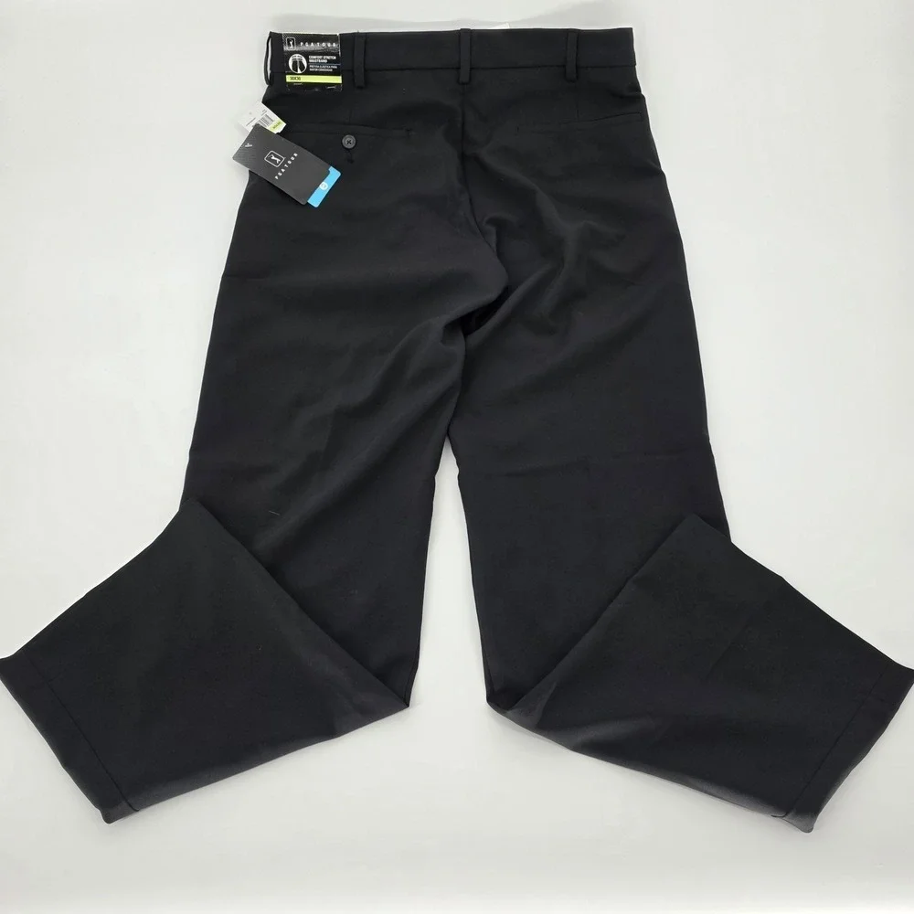 PGA Tour‎ Golf Pants Men 30x30 Black Performance Stretch Comfort Lightweight